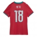 Portugal Pedro Neto #18 Hemma matchtröja Dam VM 2026 Kortärmad Billigt Portugal Pedro Neto #18 Hemma matchtröja Dam VM 2026 Kortärmad Billigt